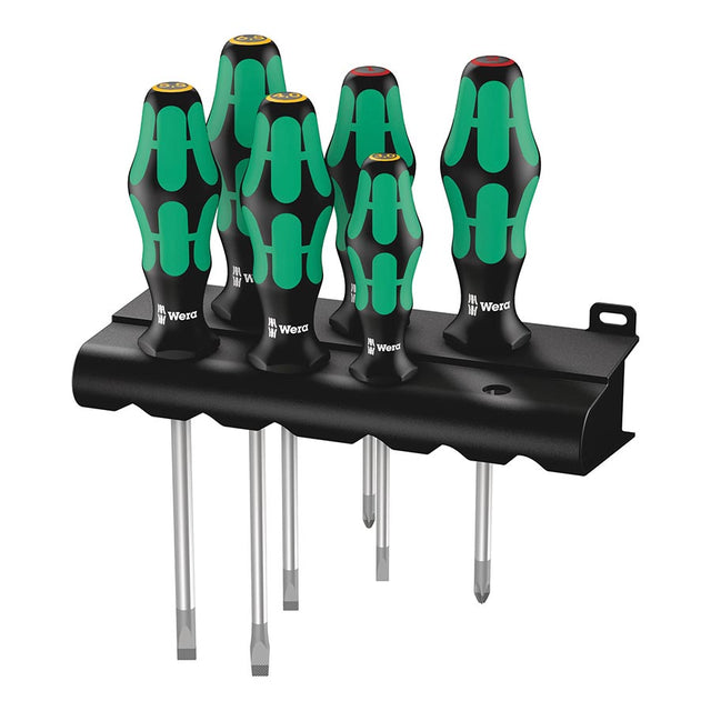 Wera 334/6 Kraftform 6 Piece Screwdriver Set-1