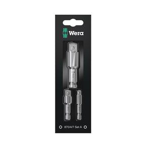 Wera 870/4/7 SET A SB Socket Bits-1
