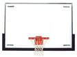 Bison 48" x 72" Tall Glass Competition Backboard Basketball Equipment All