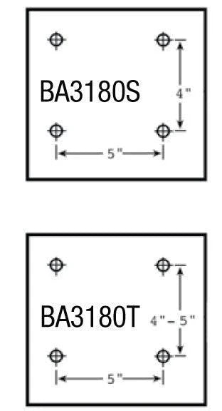 Bison Baseline Prep 180° Competition Breakaway Basketball Goal for 42" or 48" Boards Basketball Equipment All
