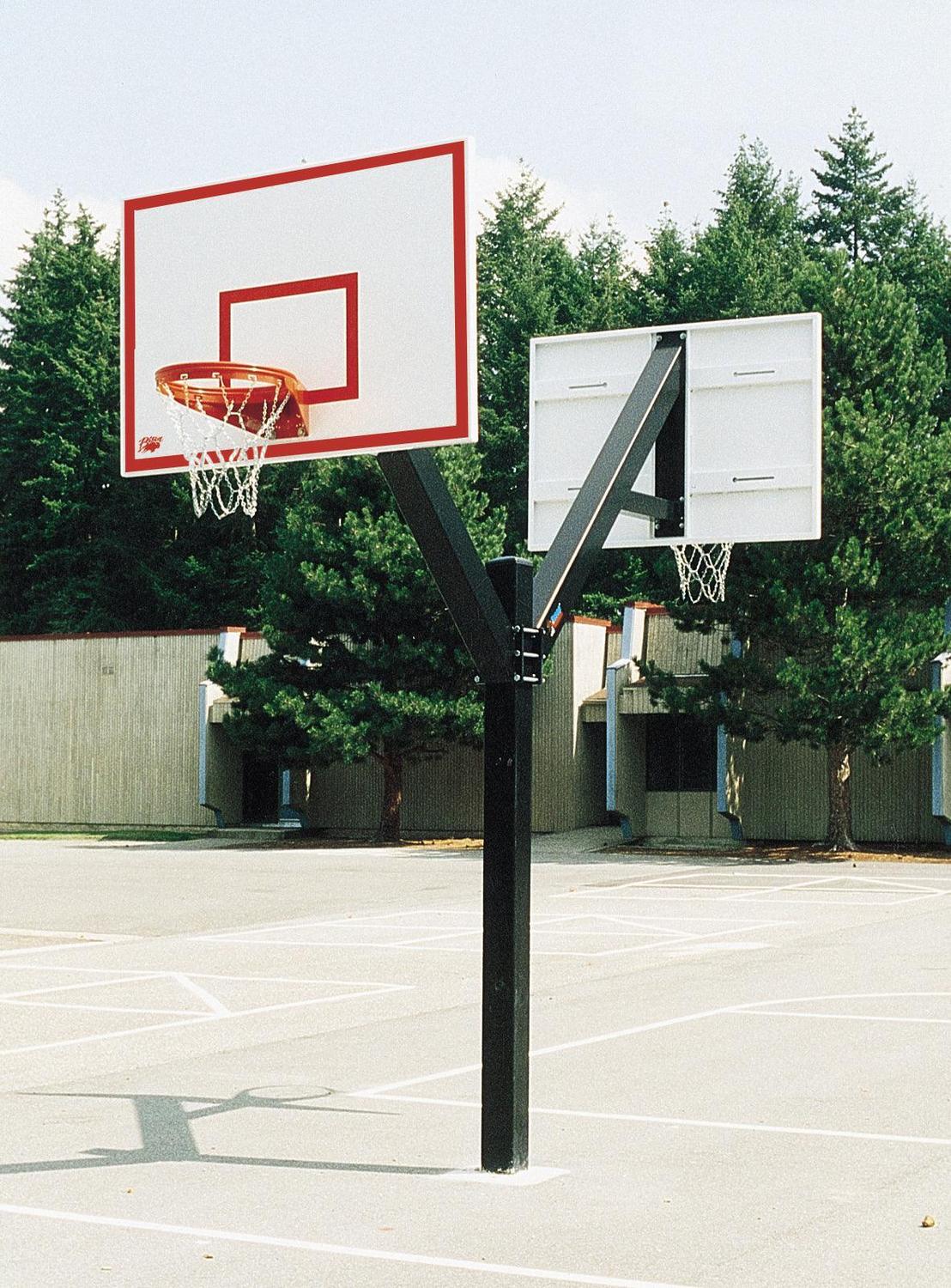 Bison Ultimate Double-Sided Basketball System Basketball Equipment All