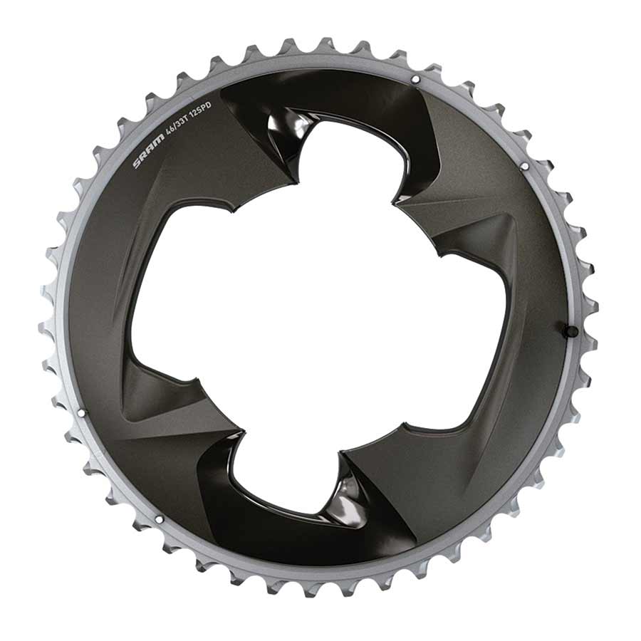 SRAM Force AXS 2x Chainring Bicycle Parts Chainring