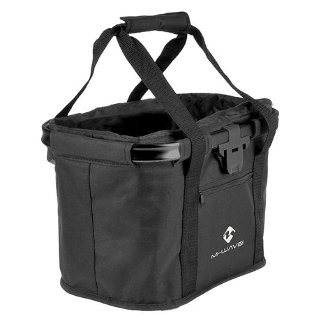 M-Wave Utrecht Foldable Handlebar Bag Bicycle Accessories Packs/Racks/Baskets