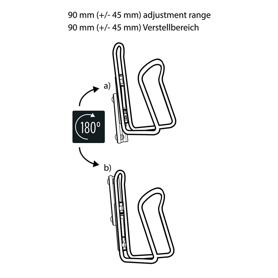 M-Wave Ada Slide Bottle Cage Mount Bicycle Accessories Hydration