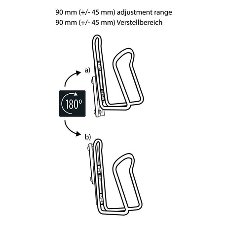 M-Wave Ada Slide Bottle Cage Mount Bicycle Accessories Hydration