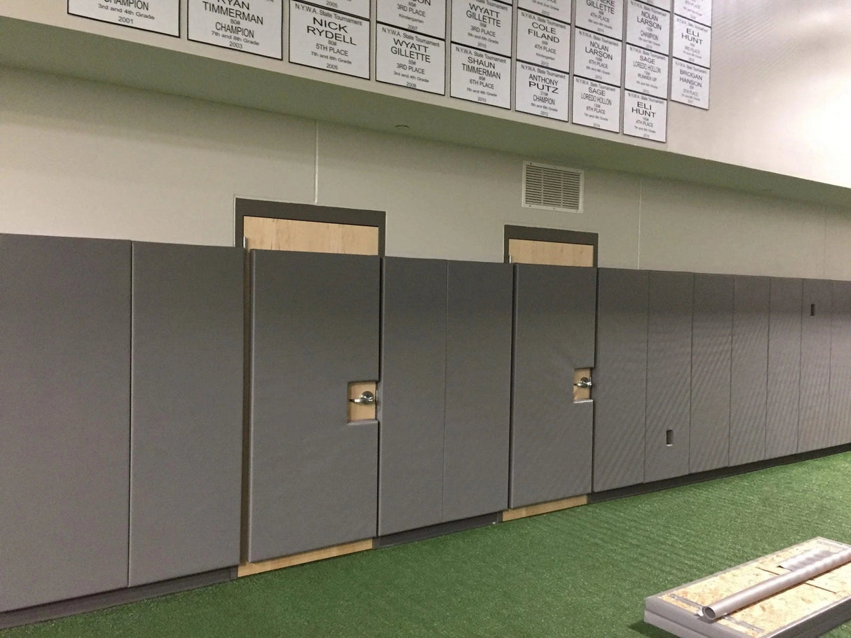 Bison Protector™ Custom Solid Color Indoor Wall Padding Sports Field Equipment All