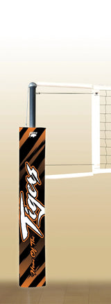 Bison CarbonLite Composite Volleyball System without Padding Volleyball Nets & Court Equipment All