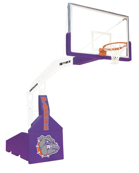 Bison T-REX® Americana Manual Portable Basketball System WEIGHT ISSUE Basketball Equipment All