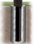 Bison Smoked Four Seasons ZipCrank 5" Adjustable Basketball System WEIGHT ISSUE Basketball Equipment All