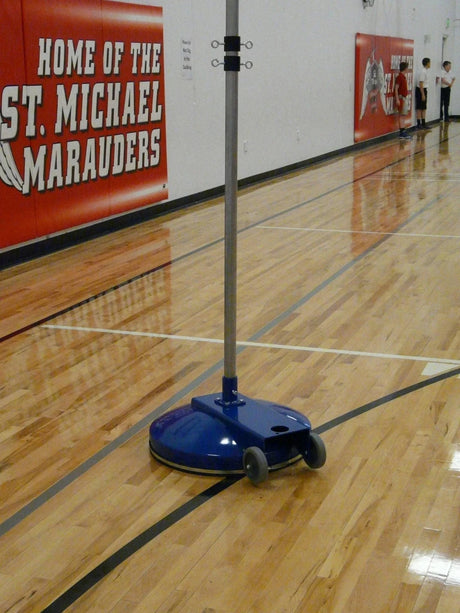 Bison Portable Game Base With Pole WEIGHT ISSUE Volleyball Nets & Court Equipment All