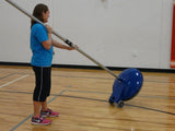 Bison Portable Game Base With Pole WEIGHT ISSUE Volleyball Nets & Court Equipment All