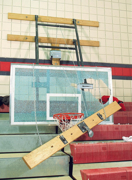 Bison Gym Overhead Aut-O-Loc Safety Belt Basketball Equipment All