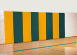 Bison Firewall Solid Color Flange Mount Wall Padding 2′ x 6′ Panel Sports Field Equipment All