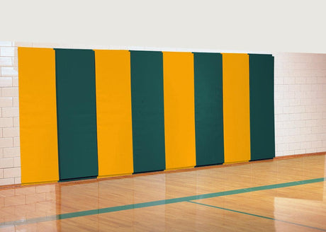 Bison Firewall Solid Color Flange Mount Wall Padding 2′ x 6′ Panel Sports Field Equipment All