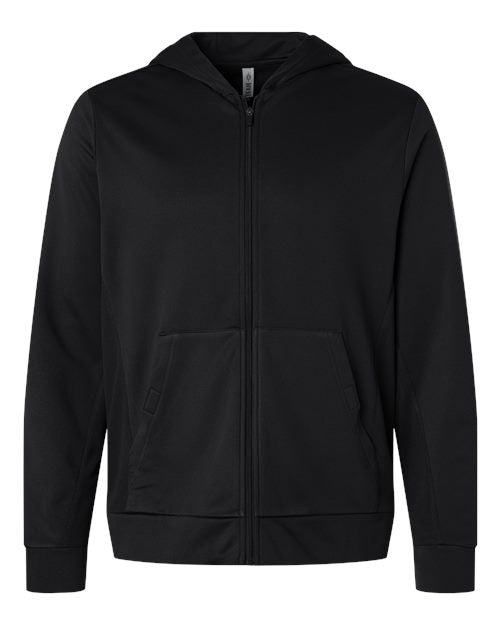 Team 365 Men's Squad Tech Fleece Hooded Full-Zip-1