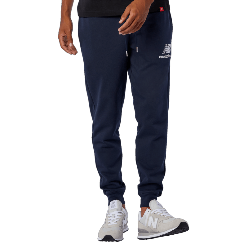 New Balance Men's Essentials Stacked Logo Sweatpants