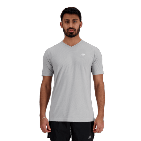 New Balance Men's SS Jacquard BP Tee Mens Apparel Shirts & Tops