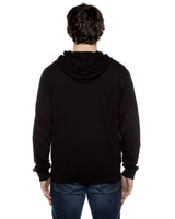 Beimar Unisex Jersey Long-Sleeve Full-Zip Hooded T-Shirt Beimar