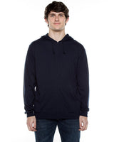 Beimar Unisex Jersey Long-Sleeve Full-Zip Hooded T-Shirt Beimar