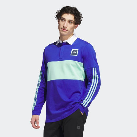 adidas Men's Adicross Long Sleeve Polo Shirt