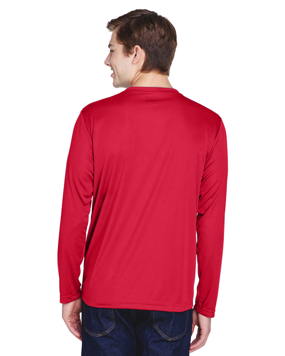 Team 365 Men's Zone Performance Long-Sleeve T-Shirt Mens Apparel Shirts & Tops