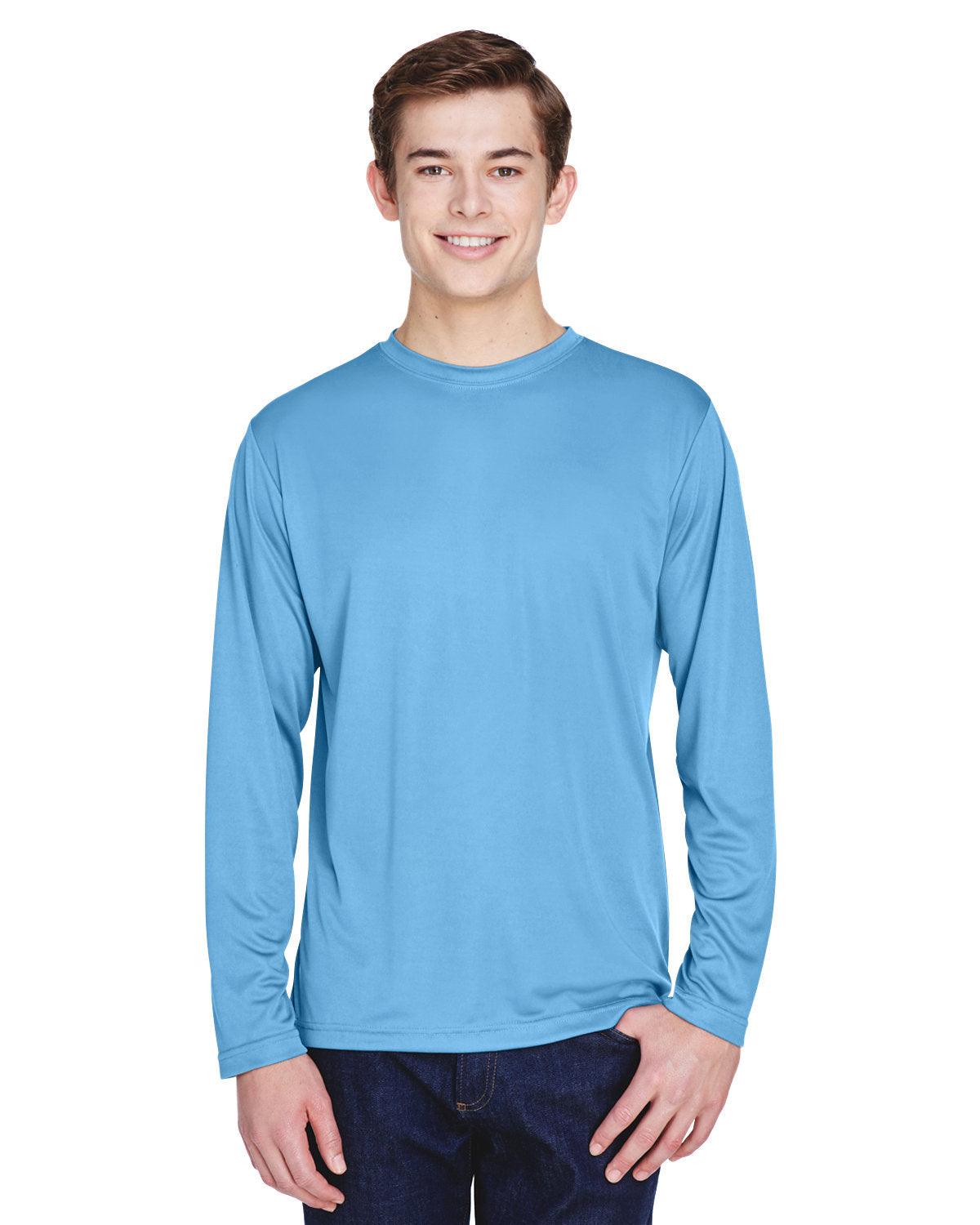 Team 365 Men's Zone Performance Long-Sleeve T-Shirt Mens Apparel Shirts & Tops