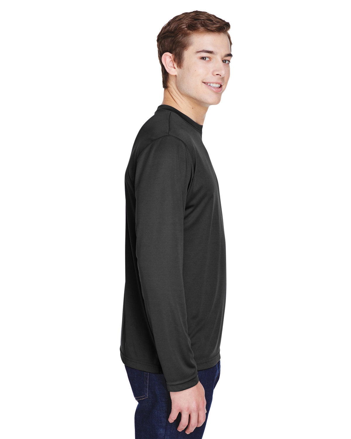 Team 365 Men's Zone Performance Long-Sleeve T-Shirt Mens Apparel Shirts & Tops