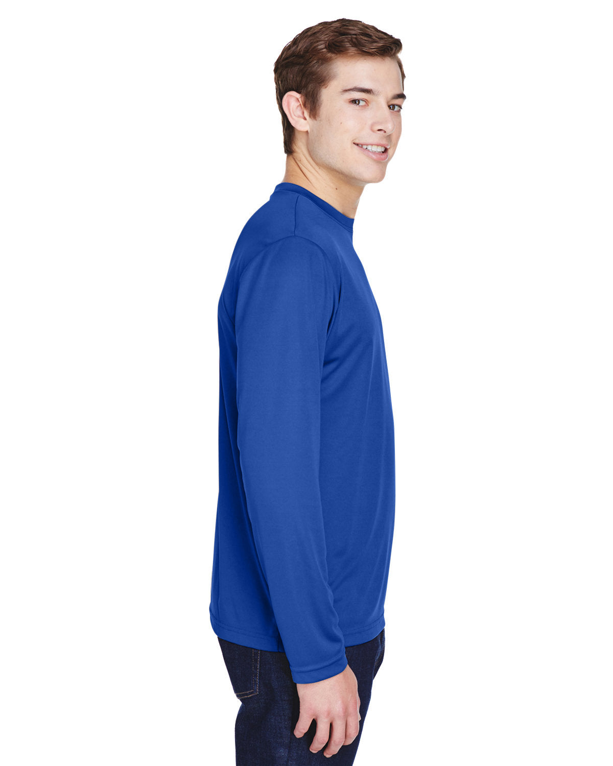 Team 365 Men's Zone Performance Long-Sleeve T-Shirt Mens Apparel Shirts & Tops