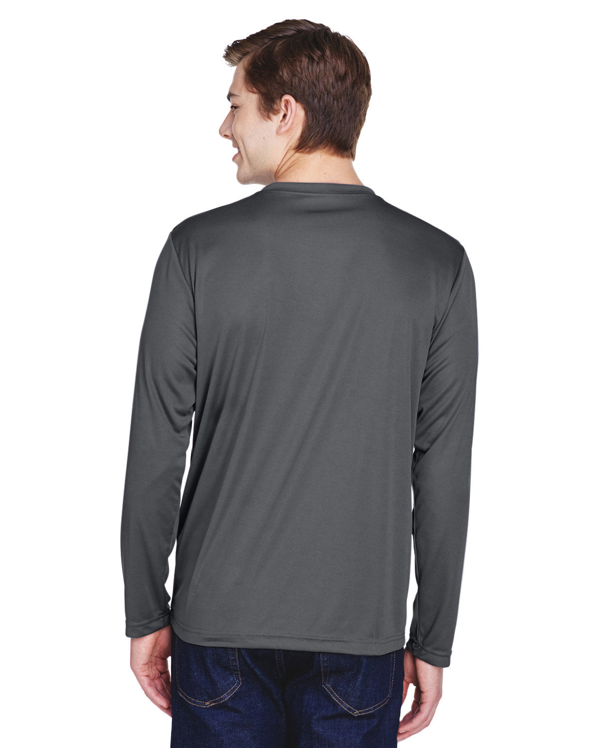 Team 365 Men's Zone Performance Long-Sleeve T-Shirt Mens Apparel Shirts & Tops