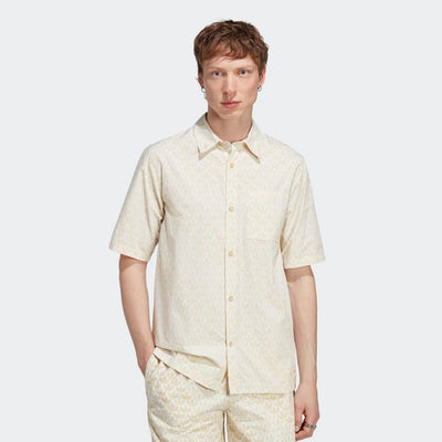 adidas Men's Graphics Monogram Allover Print Shirt