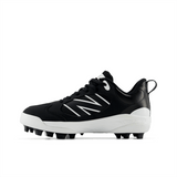 New Balance Youth Fresh Foam 3000 v7 Rubber Molded Baseball Cleat - J3000BK7 Wide Baseball Footwear Youth