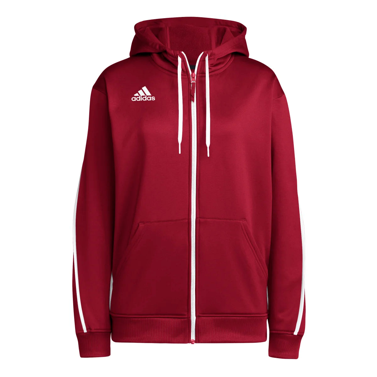 adidas Men's SLA Full Zip Hooded Training Jacket Mens Apparel Jackets & Vests