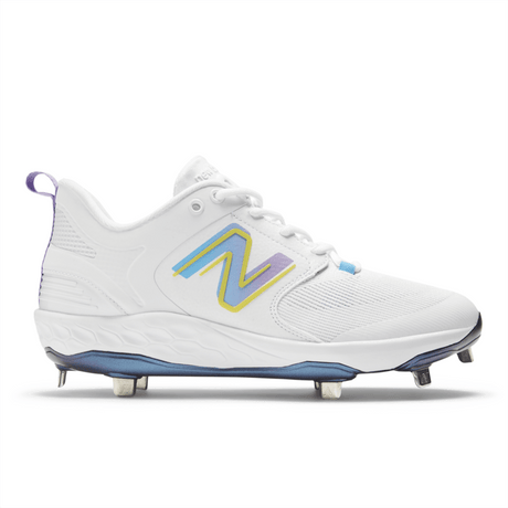 New Balance Men's Fresh Foam X 3000 V6 Metal Baseball Cleat - L3000AT6 Baseball Footwear Adult
