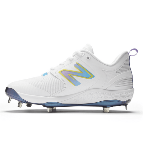New Balance Men's Fresh Foam X 3000 V6 Metal Baseball Cleat - L3000AT6 Baseball Footwear Adult