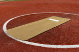 Portolite Baseball Pro Spiked Game Mat with No Lines-2