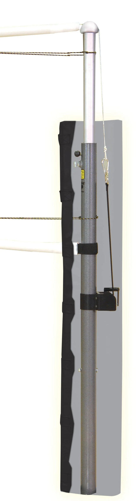 Bison Centerline Elite Aluminum System without Padding Volleyball Nets & Court Equipment All
