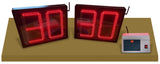 Bison Combination In Time Shot Clocks and Correct Call 2.0 LED System Basketball Equipment All