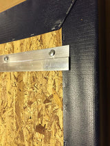 Bison Hidden "Z" Track Mounting System for Wall Padding Sports Field Equipment All