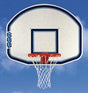 Bison 36" x 48" Fan Shaped Molded Graphite Backboard Basketball Equipment All