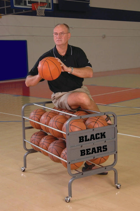 Bison Custom Vinyl Lettering Basketball Equipment All