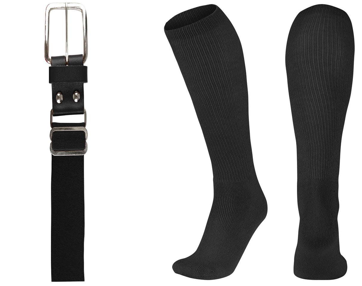 League Outfitters Brute Baseball or Softball Belt/Sock Combo Baseball Socks & Belts All