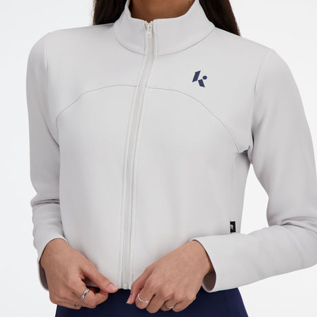 New Balance Women's Klutch X NB Full Zip Jacket Womens Apparel Jackets & Vests