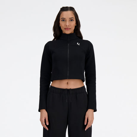 New Balance Women's Klutch X NB Full Zip Jacket Womens Apparel Jackets & Vests