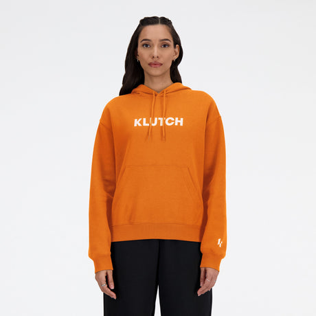 New Balance Women's Klutch X NB Fleece Hoodie Womens Apparel Sweatshirts & Fleece