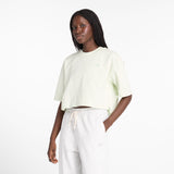 New Balance Women's Logo Oversized Jersey T-Shirt Womens Apparel Shirts & Tops