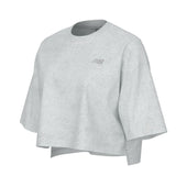 New Balance Women's Logo Oversized Jersey T-Shirt Womens Apparel Shirts & Tops