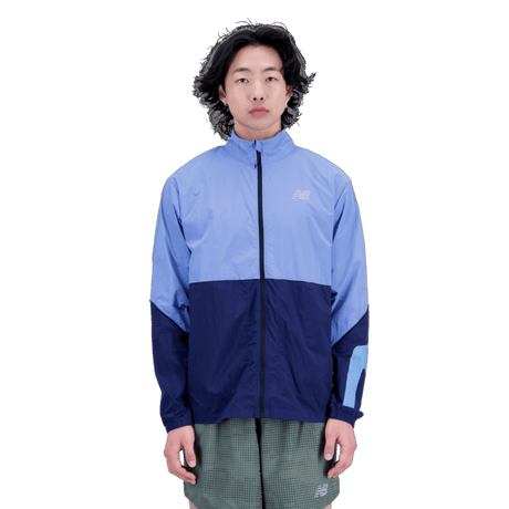 New Balance Men's Graphic Impact Run Packable Jacket Mens Apparel Jackets & Vests