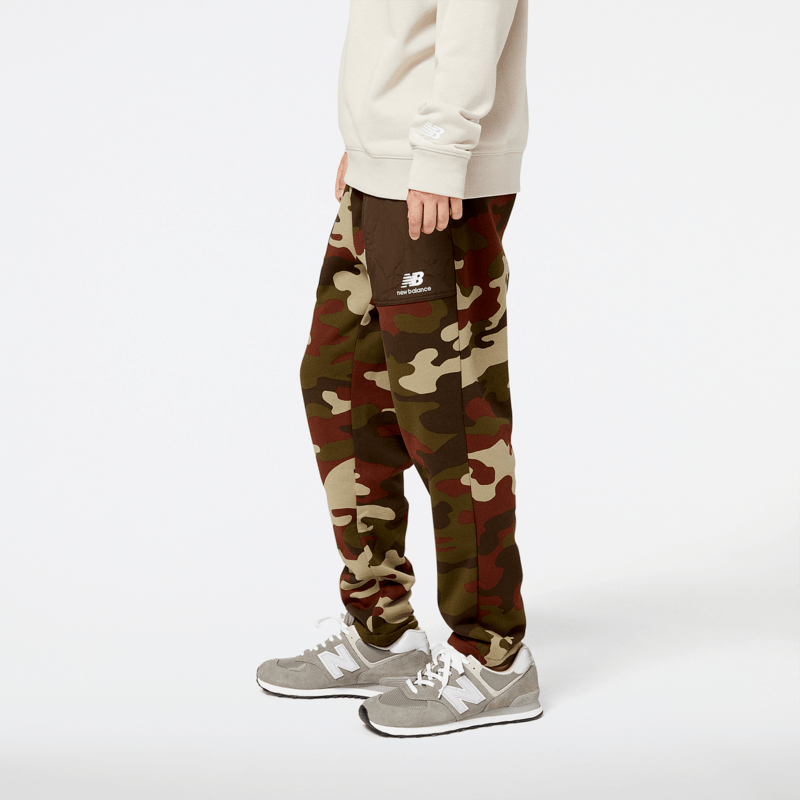 New Balance Men's Athletics Camo Fleece Pant Mens Apparel Pants & Sweatpants