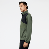 New Balance Men's Heatloft 1/4 Button Snap Top Mens Apparel Shirts & Tops