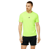 New Balance Men's Impact Run All Terrain N-Vent Short Sleeve Mens Apparel Shirts & Tops